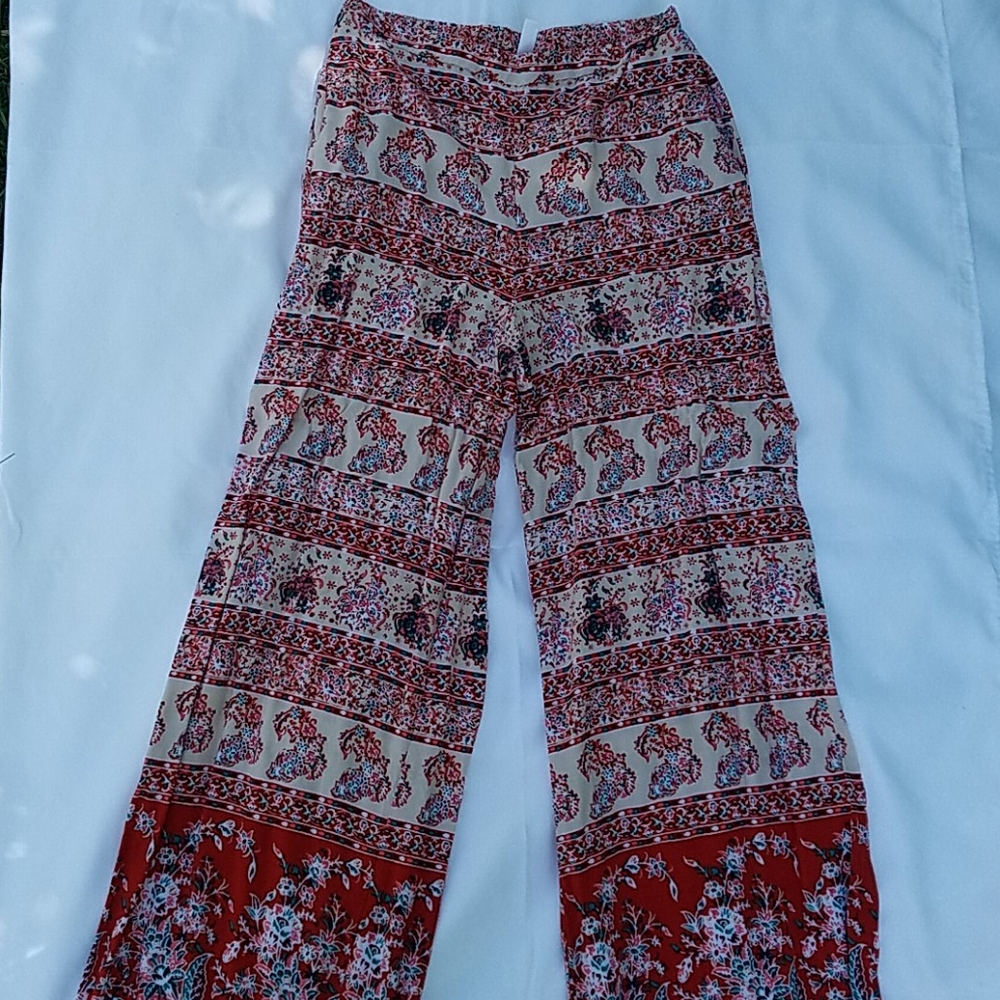 Xhilaration wide leg boho soft pants